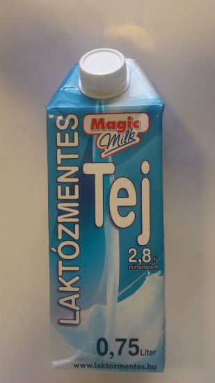 Kép Laktózmentes tej  (natur) 2,8%  0,75 l