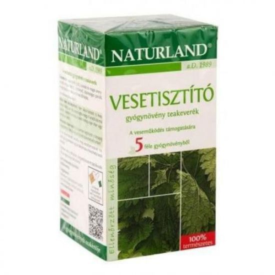 Kép Naturland Vesetisztító Tea 20 Filteres