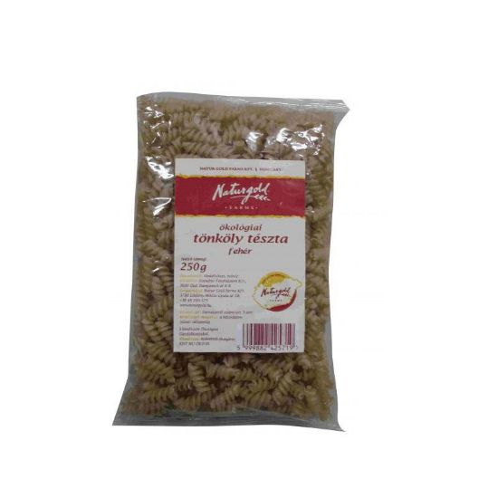 Kép Naturgold Bio Tönköly Orsó - fehér 250g