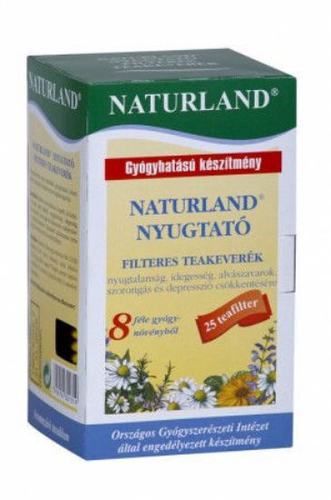 Kép Naturland nyugtató tea 25 filter