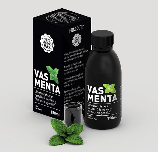 Kép VASMENTA LIPOSZÓMÁS ÉTRENDKIEGÉSZÍTŐ (150 ML)