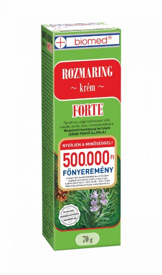 Kép Biomed Rozmaring krém  forte 70g